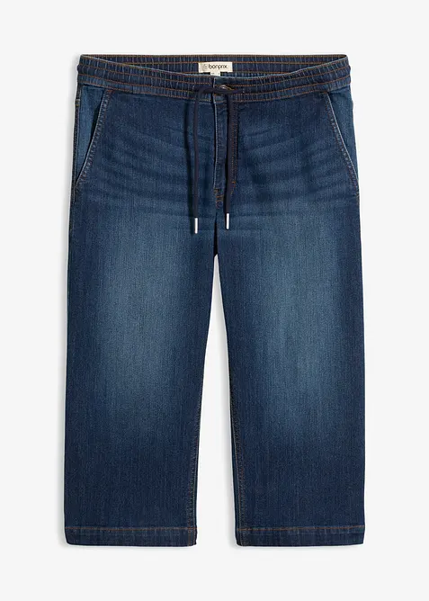 Jean 3/4 l&eacute;ger et extensible, regular, bonprix