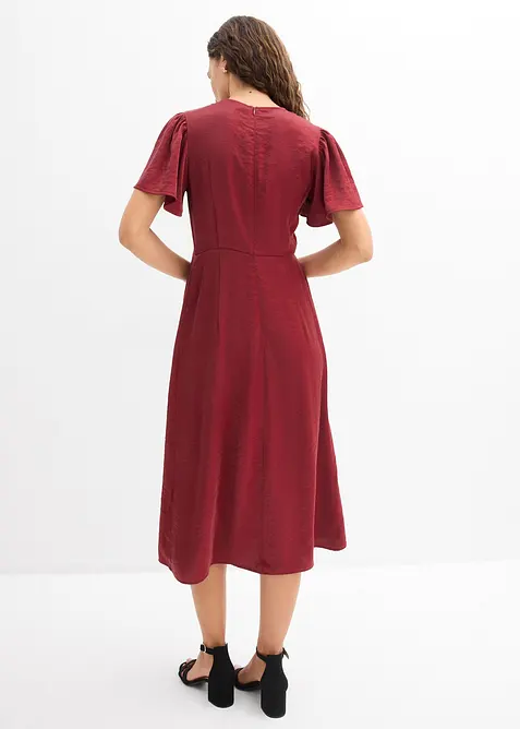 Midikleid aus schimmerndem Satin, bonprix
