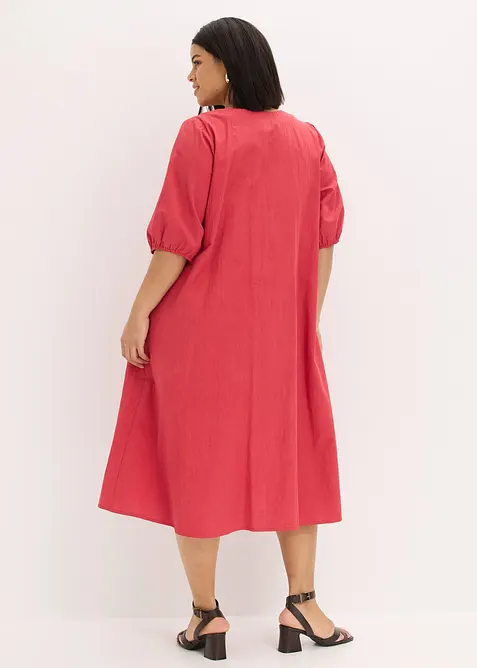 Robe midi 100% coton, bonprix