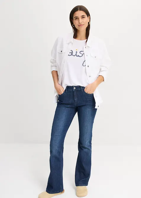 Sweat en viscose m&eacute;lang&eacute;e, bonprix