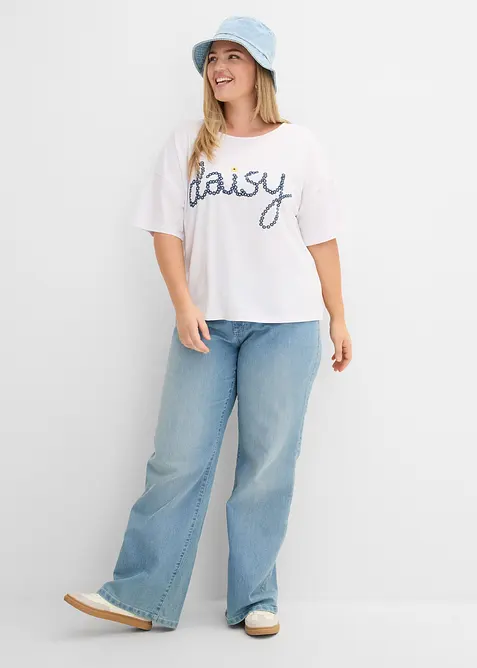 Sweat en viscose m&eacute;lang&eacute;e, bonprix