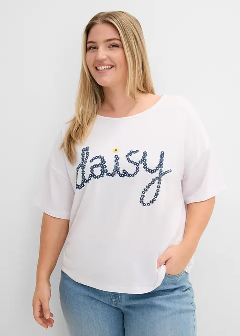 Sweat en viscose m&eacute;lang&eacute;e, bonprix