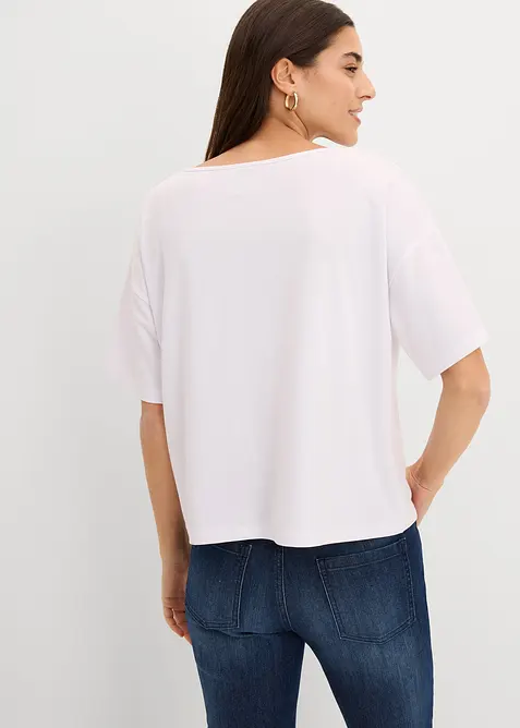 Sweat en viscose m&eacute;lang&eacute;e, bonprix