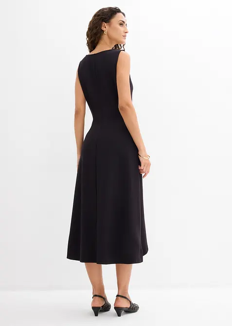 Jerseykleid aus flie&szlig;endem Viskose-Mix, bonprix