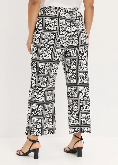 Jersey-Hose aus Punto di Roma, bonprix