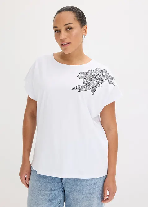 T-shirt oversize 100% coton, bonprix