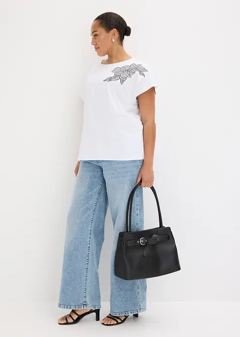 T-shirt oversize 100% coton, bonprix