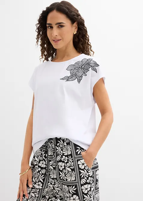 T-shirt oversize 100% coton, bonprix