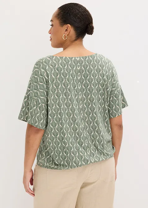 T-shirt oversize en viscose extensible, bonprix