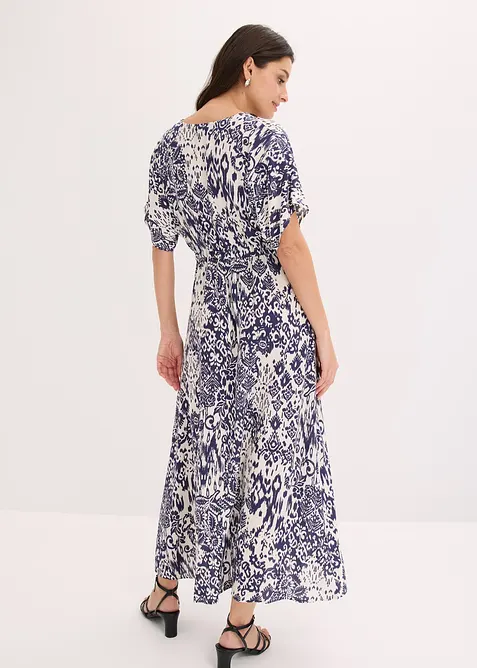 Maxikleid aus flie&szlig;ender Viskose, bonprix