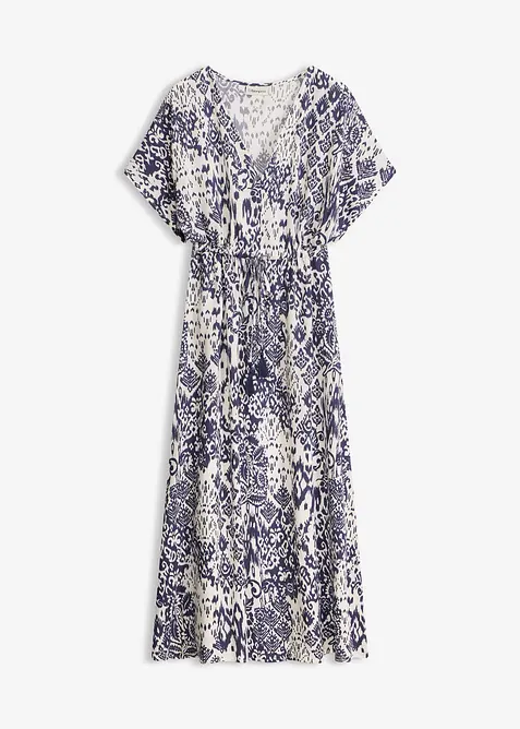 Maxikleid aus flie&szlig;ender Viskose, bonprix