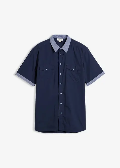 Chemise manches courtes style 2en1, bonprix