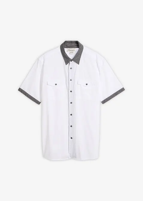 Chemise manches courtes style 2en1, bonprix