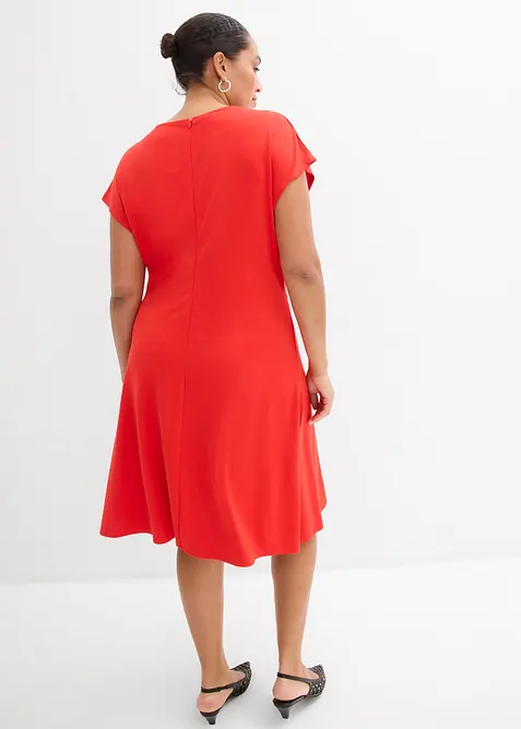 Robe midi en Punto di Roma, bonprix