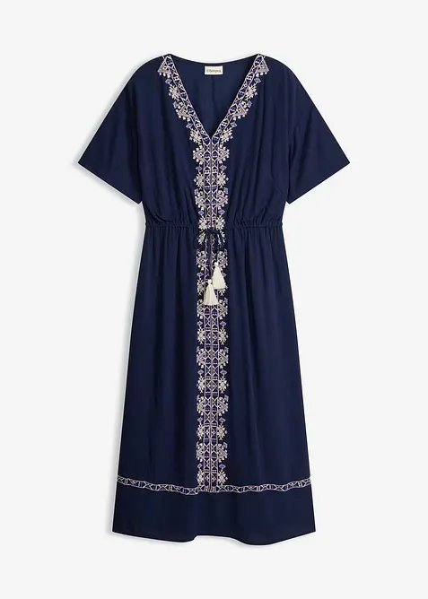 Robe midi en viscose fluide, bonprix