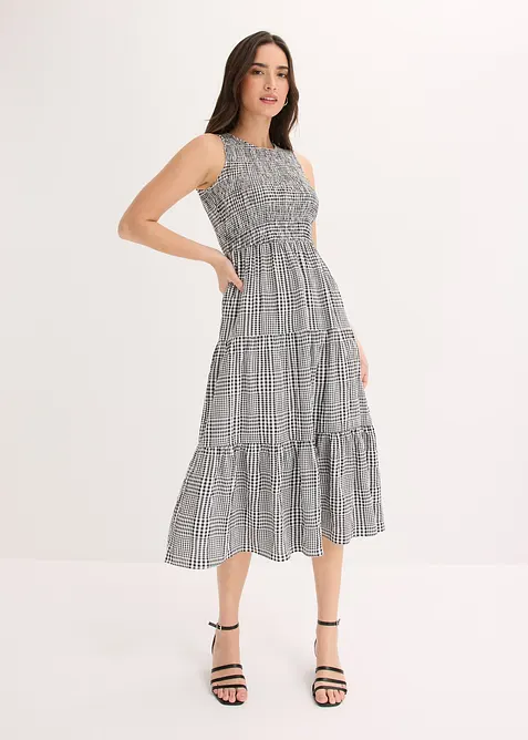 Midikleid aus Viskose-Mix, bonprix