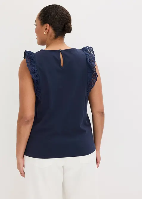 Top en coton extensible, bonprix