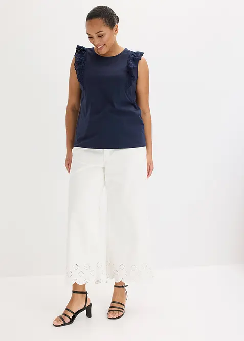 Top en coton extensible, bonprix