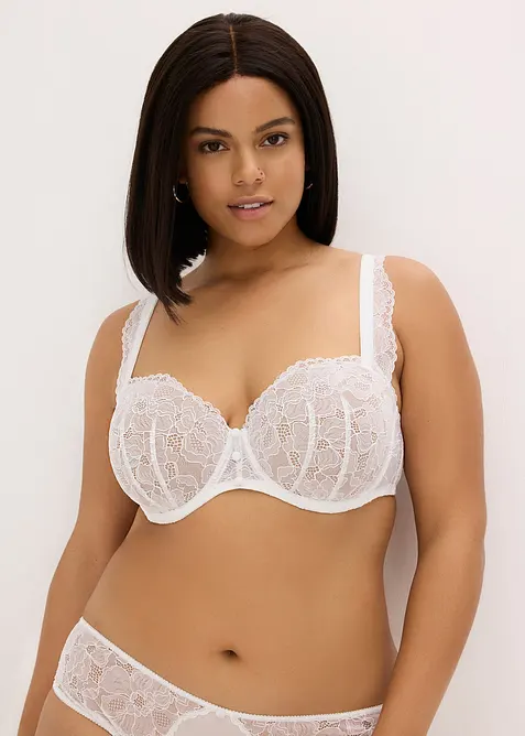 Soutien-gorge balconnet en dentelle &eacute;l&eacute;gante, bonprix