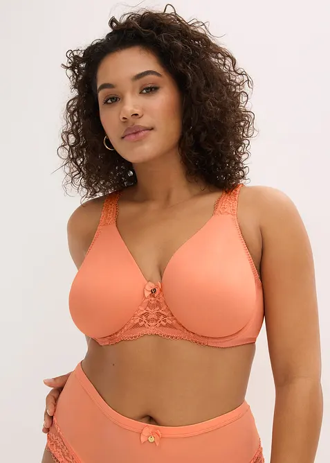 Soutien-gorge moul&eacute; &agrave; bretelles rembourr&eacute;es, bonprix