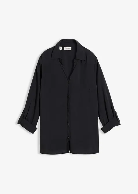 Bluse aus flie&szlig;ender Viskose, bonprix