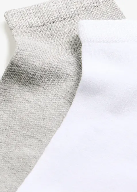 Kurzsocken mit Bio-Baumwolle (10er Pack), bonprix