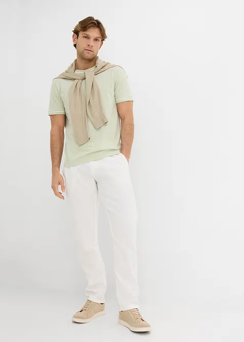 T-shirt en maille piqu&eacute;e 100% coton, bonprix