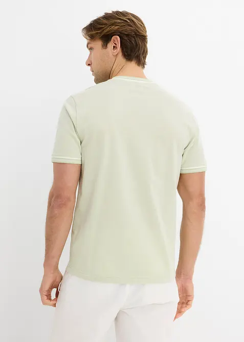 T-shirt en maille piqu&eacute;e 100% coton, bonprix