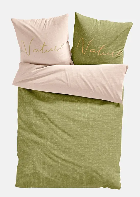 Wendbare Linon-Bettw&auml;sche, bonprix