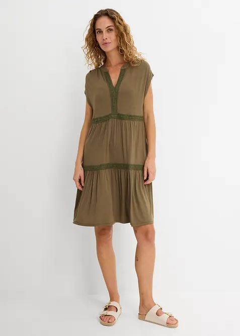 Tunika-Kleid aus softem Viskose-Mix, bonprix