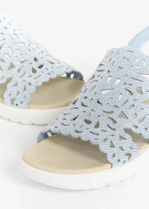 Sandales brillantes &agrave; plateforme Marco Tozzi, Marco Tozzi