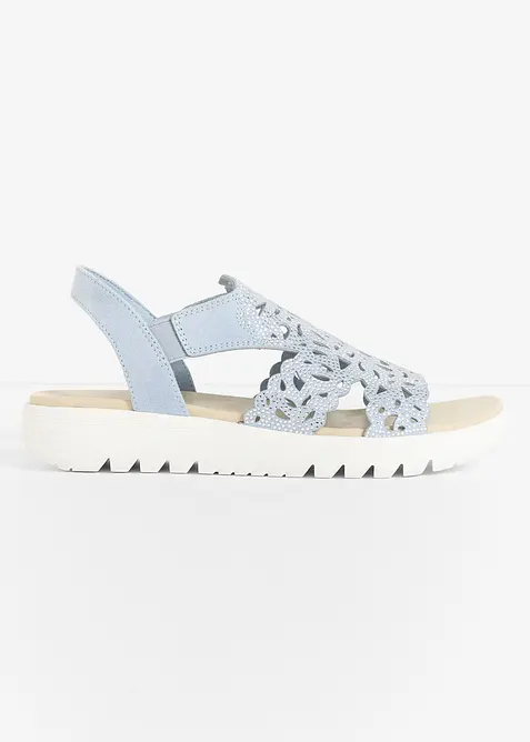 Sandales brillantes &agrave; plateforme Marco Tozzi, Marco Tozzi