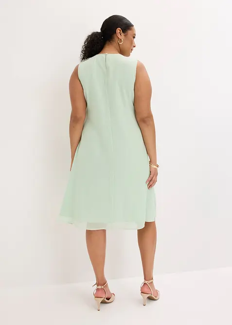 Cocktailkleid mit Blumen-Applikation, bonprix