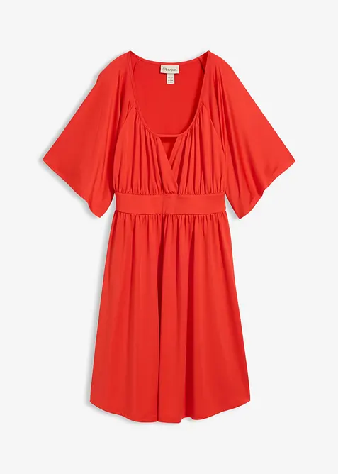 Minikleid mit Volant, bonprix