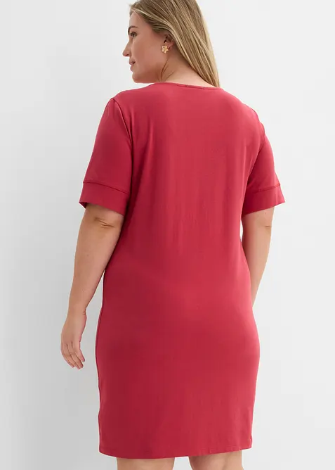 Robe en jersey coton extensible, bonprix