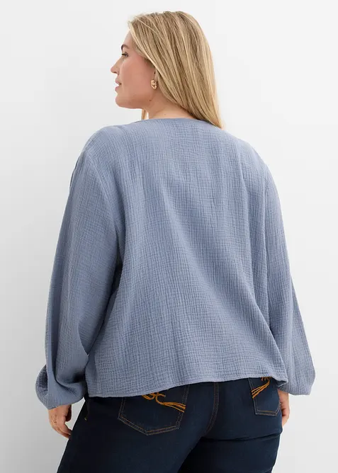 Bol&eacute;ro en gaze de coton, bonprix