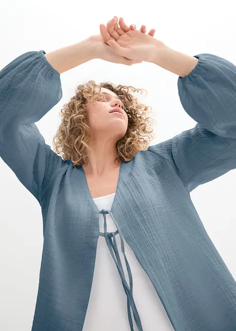 Bol&eacute;ro en gaze de coton, bonprix