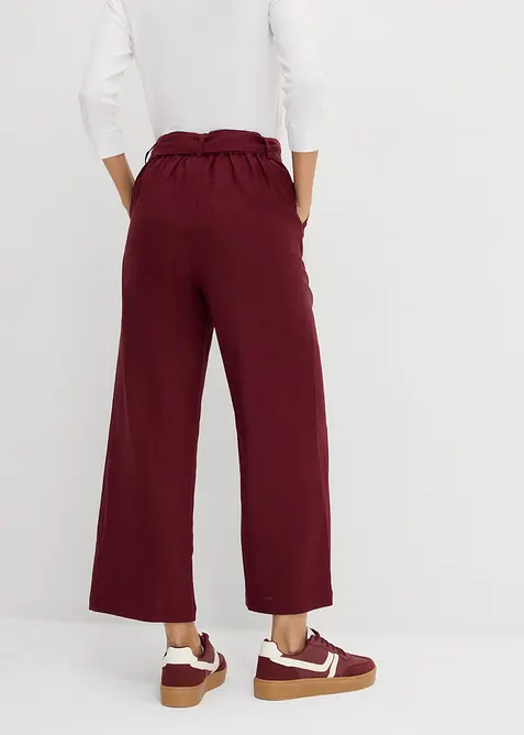 Culotte aus luftigem Leinen-Mix, bonprix
