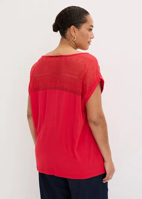 T-shirt doux en viscose extensible, bonprix