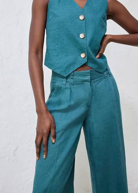 Pantalon en lin, bonprix