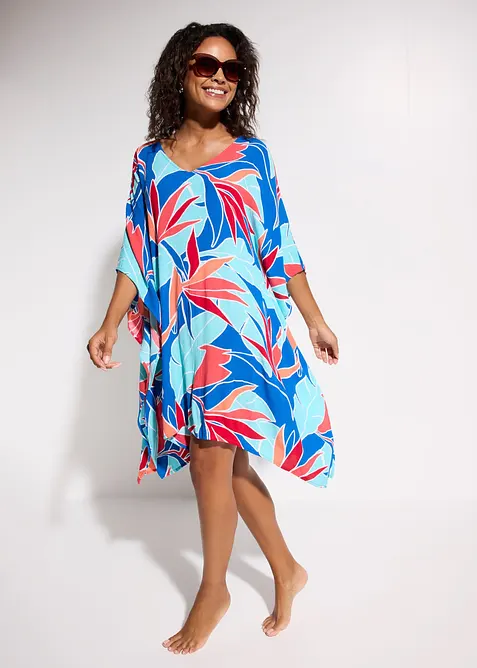 Strandtunika aus flie&szlig;ender Viskose, bonprix