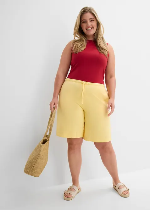 Bermuda sweat 100% coton, bonprix