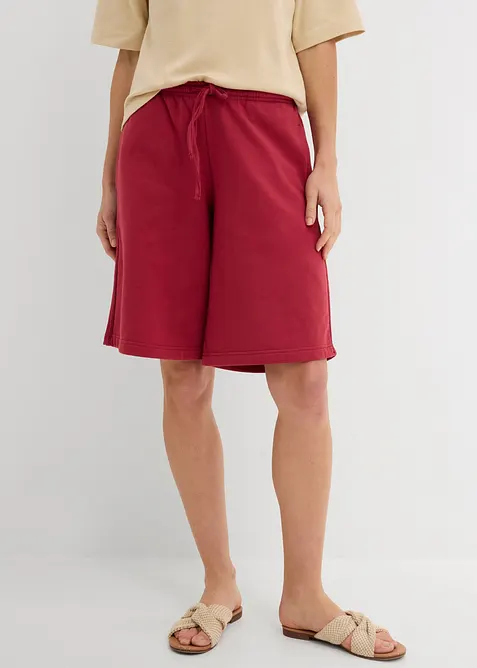 Sweat-Bermuda aus reiner Bio-Baumwolle, bonprix