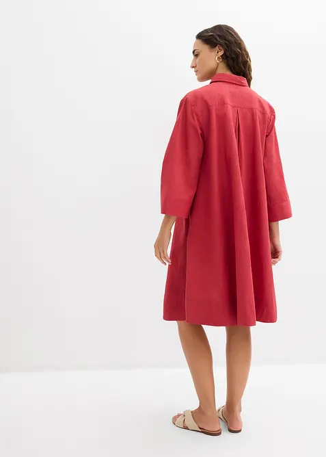 Robe-chemise 100% coton, bonprix