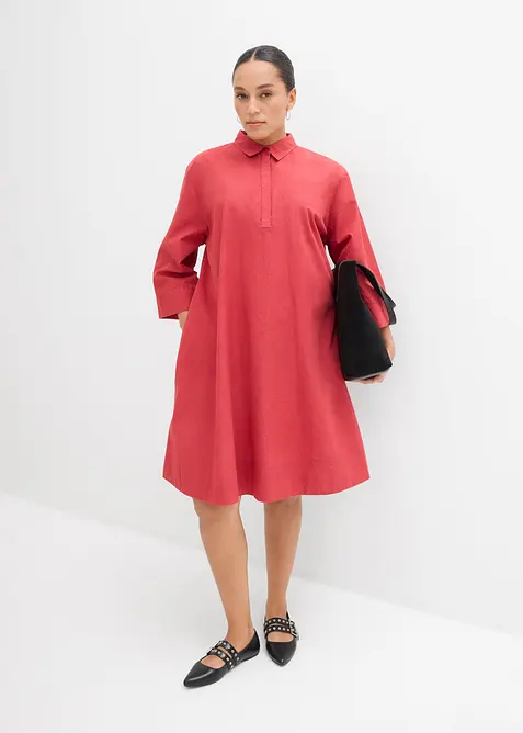 Robe-chemise 100% coton, bonprix