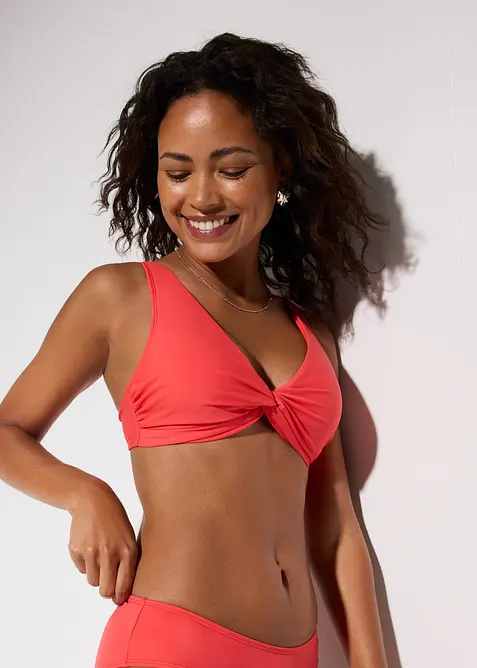 Bustier-Bikinioberteil mit Twistdetail, bonprix