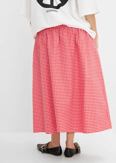 Maxirock aus elastischem Baumwoll-Mix, bonprix