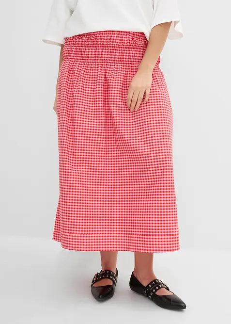 Maxirock aus elastischem Baumwoll-Mix, bonprix