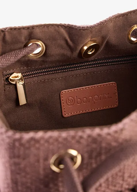 Sac seau textur&eacute;, bonprix