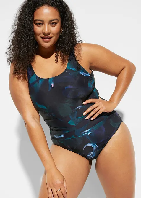 Light Shape-Badeanzug mit Raffung, bonprix